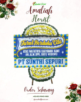 Papan Bunga Duka di Langkapjaya
