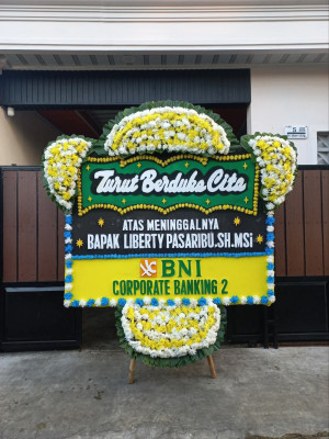 Papan Bunga Duka di Langkapjaya