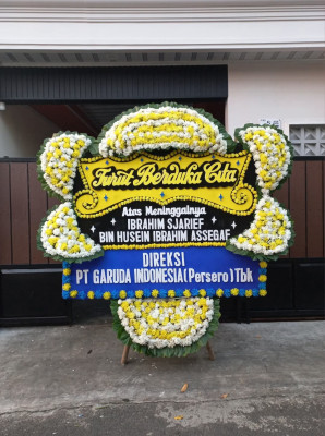 Papan Bunga Duka di Langkapjaya