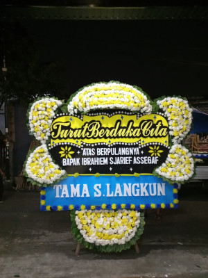 Papan Bunga Duka di Langkapjaya