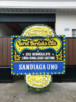Papan Bunga Duka di Langkapjaya